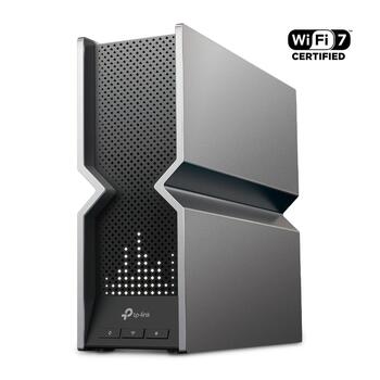 TP-Link Archer BE800 Wi-Fi 7 Tri-Band маршрутизатор BE19000 19000 Mbps Mesh USB 3.0 4×2.5GbE 2×10GbE Черный (ARCHER BE800)