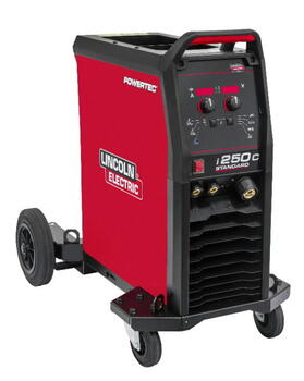 Lincoln Electric Сварочный аппарат MIG/MAG Powertec i250C Standard K14284-2, 400V, 10-250A, 0,6-1,6мм, 4 приводных ролика (K14284-2)