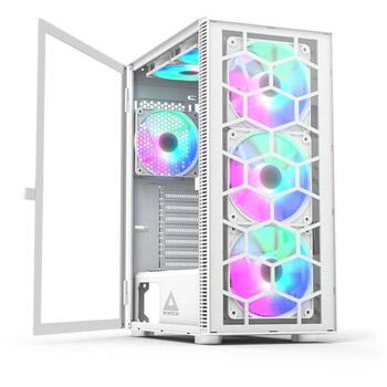Montech Kaste X3GLASS(W), Midi Tower, 3x140mm, 1x120mm, 2x2.5