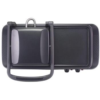 Beper Электрический гриль P101TOS501, 600 W, 51 см, 30 см, 13 см, бакелит, алюминий, с крышкой, с дренажом жира (P101TOS501)