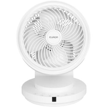 Eurom Vento 3D Silent Comfort 384901, 30W, 8 скоростей, 3D осцилляция, пульт дистанционного управления, пластиковый корпус (384901)