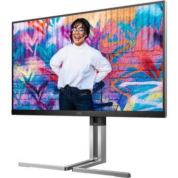 Aoc ЖК монитор Q27U3CV, 2560 x 1440, 75 Гц, 4 мс, 420 кд/м², HDMI 1, USB-C, Delta E<2, Calman Ready, 98% DCI-P3 (Q27U3CV)