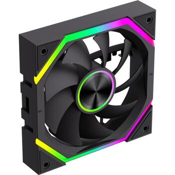 Gamemax Korpusa ventilators FN12A-N2 WL, 120mm, 58.6 cfm, 800-2000 rpm, Hidrauliskais gultnis, 30.6 dBA (FN12A-N2 WL)