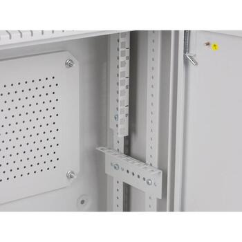 Lanberg настенный шкаф для установки WAF1-5203-04-00S, 4U, 540mm, 200mm, 2 вертикальные, 2 горизонтальные, со стеклянной дверцей (WAF1-5203-04-00S)