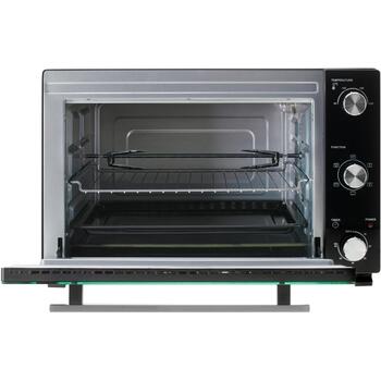 Adler Электрическая духовка AD 6025, 35L, 1500W, Черная, Конвекция, Вертел, Таймер 60 мин (AD 6025)