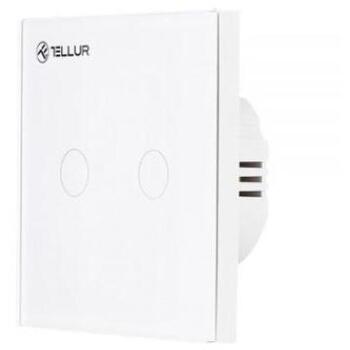 Tellur WiFi выключатель TLL331051, 2 порта, 1800W, 110-240V, 10A, 2.4GHz, IEEE 802.11b/g/n, WPA-PSK/WPA2-PSK (TLL331051)