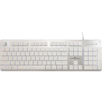 White Shark Tachi клавиатура TACHI-W-US, 104/105 клавиш, USB 2.0, 1,5м кабель, подсветка, мультимедийные клавиши (TACHI-W-US)