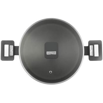 Salter Кастрюля BW14726, 24см, алюминий, 11.7см, с крышкой, совместима со всеми плитами, ILAG антипригарное покрытие (BW14726)