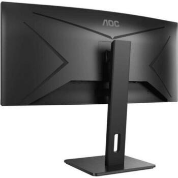 Aoc Монитор CU34P2A, 3440 x 1440, 100 Гц, 1 мс, 2 x HDMI, DisplayPort 1.2, USB 3.2 x 4, VESA 100 x 100 (CU34P2A)