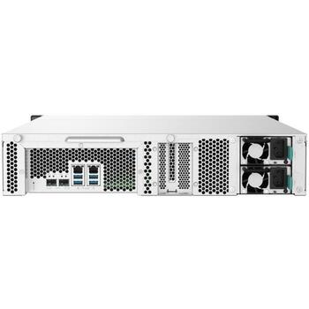 Qnap NAS 12BAY 2U TS-1232PXU-RP-4G 1.7GHz CPU, 4GB DDR4, 12 x 3.5 SATA, 4 x USB 3.2, 250W (x2) barošanas bloks (TS-1232PXU-RP-4G)