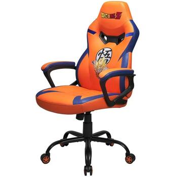 Subsonic Игровое кресло SA5573-D6, Оранжевый, Синий, Черный, Искусственная кожа, 3 класс, Металл, 5 колес (SA5573-D6)