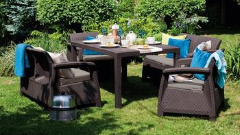 Комплект садовой мебели Corfu Fiesta Set 29198008599 KETER (29198008599)