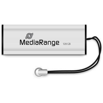 Mediarange USB флеш-накопитель MR918, 128 ГБ, USB 3.2, скорость чтения 80 МБ/с, скорость записи 25 МБ/с, компактный (MR918)