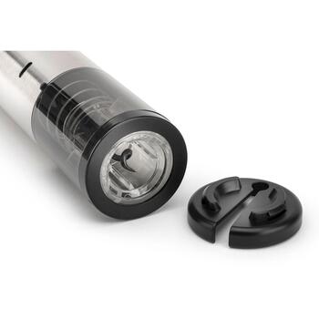 Jata Электрический штопор HVIN2201, 70 бутылок, нержавеющая сталь, ABS, индикатор зарядки, USB C кабель (HVIN2201)