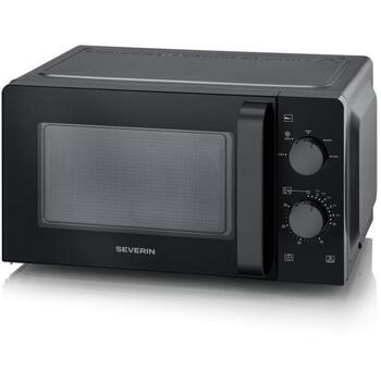 Severin Микроволновая печь MW 007580, 700W, 19л, 6 уровней мощности, 30 мин таймер, ручной переключатель, подсветка (MW 007580)