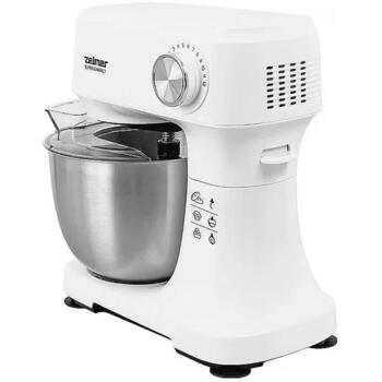 Zelmer Миксер ZKR1340 70307008P, 600 W, 3.5 л, 12 скоростей, подвижная рука, планетарное смешивание, противоскользящие ножки (70307008P)