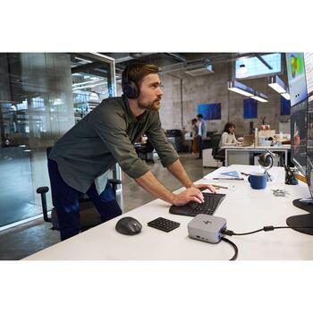 HP Bezvadu pele 785M B8YX4AA#ABB, klusais klikšķis, vairāku ierīču atbalsts, uzlādējams akumulators, USB Type-C uzlāde, Bluetooth (B8YX4AA#ABB)