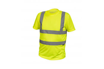 Hogert футболка HT5K233-S, S (48), hi-vis желтый 901, 100% полиэстер 150 г/м², светоотражающие полосы, короткие рукава (HT5K233-S)