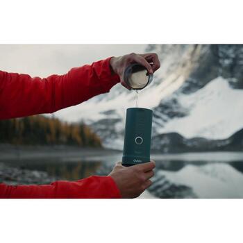 Outin Nano A000003, 7500mAh, 20 бар, 92°C, 80мл, 200с, USB/12V/24V, кофеварка, бирюзовый (A000003)