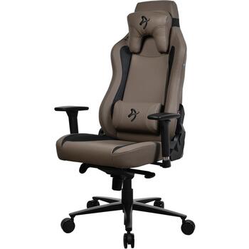 Arozzi Vernazza SoftPU VERNAZZA-SPU-BWN, 72cm, 47-57cm, 5, ergonomisks, 3D regulējami roku balsti, galvas atbalsts (VERNAZZA-SPU-BWN)
