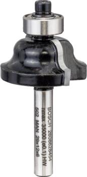 Profilu frēze 6 mm D1 28,6 mm, B 8 mm, Rokas frēzēm, malu frēzēm PROFILU FRĒZE STANDARD FOR WOOD, 2608628454, BOSCH (2608628454)