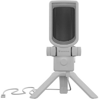 Genesis Radium 250 NGM-2353, kondensatora mikrofons, USB-C, -40 dB, 50-16 kHz, kardiīds, RGB, trokšņu samazināšana (NGM-2353)