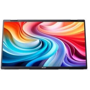 Acer LCD монитор PD163QT, 39.6 см, 1920 x 1080 пикселей, 8 мс, 2 Вт, USB Type-C, 2 USB, 1 HDMI, VESA 75 x 75 мм (UM.ZP3EE.011)