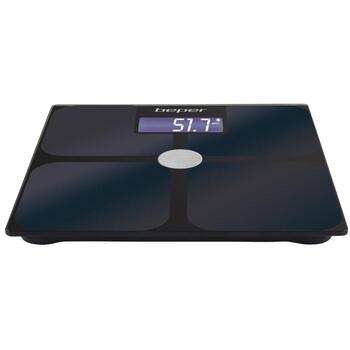 Beper Весы P303BIP050, 2.1kg, 300x300x25mm, LCD, Bluetooth, 2xAAA, автоматическое отключение, масса костей, жировая масса, мышцы (P303BIP050)
