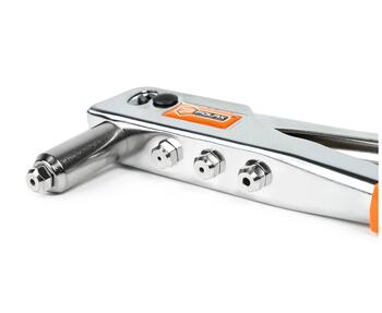 Rokas kniedētājs, 2.4-4.8mm, chrome, 37-001 POLAX (37-001)
