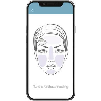 Homedics Устройство для очищения лица FAC-700-EU, 3 насадки, аккумулятор, водонепроницаемое, Bluetooth анализатор кожи (FAC-700-EU)
