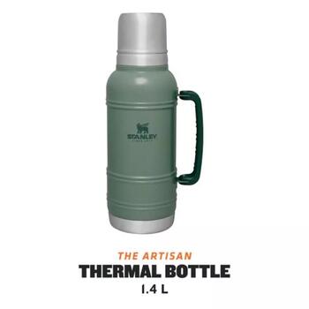 Stanley® Термос The Artisan 2811429004, 1,4л, зеленый, нержавеющая сталь, 41ч горячий, 43ч холодный, 6д со льдом (2811429004)