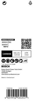 1 Zobenzāģa asmens S555CHC Thick Tough Metal, Zobenzāģiem EXPERT THICK TOUGH METAL S555CHC ASMENS, 2608900364, BOSCH (2608900364)