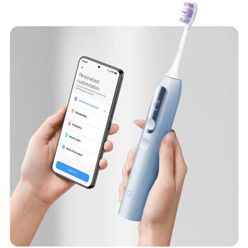 Xiaomi Mijia elektriskā zobu birste MES613 Pro BHR0950EU, 2600 mAh, USB-C, Bluetooth 5.4 LE, IPX8, 180 dienas, zila (BHR0950EU)