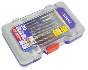 Urbju komplekts dažādiem materiāliem 20gab. 11901170054 TIVOLY (11901170054)