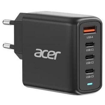Acer strāvas adapteris OPD611 ZL.ADTCC.00J, 100W, 2 x USB-C, 1 x USB A, AC 100/240 V, melns (ZL.ADTCC.00J)