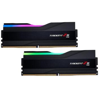 G.Skill Trident Z5 RGB RAM F5-5600J3636C16GX2-TZ5RK, 32 GB, DDR5, 5600 MT/s, 1.2 V, CL36, dual channel, RGB (F5-5600J3636C16GX2-TZ5RK)
