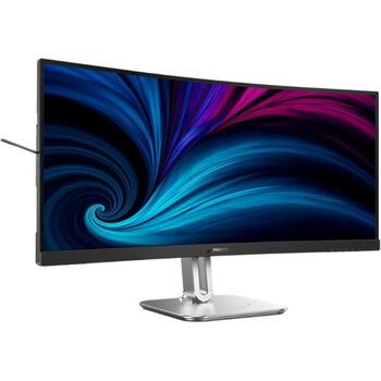 Philips LED монитор 34B2U5600C/00, 34'', VA, 3440 x 1440 пикселей, 60 Гц, 4 мс, 300 кд/м², HDMI порты 2 (34B2U5600C/00)