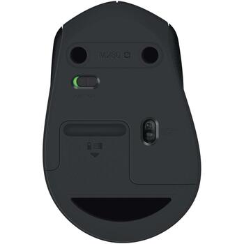 Logitech USB datorpele M280 910-004287, 1000 DPI, 3 pogas, 10m bezvadu diapazons, akumulators AA (910-004287)