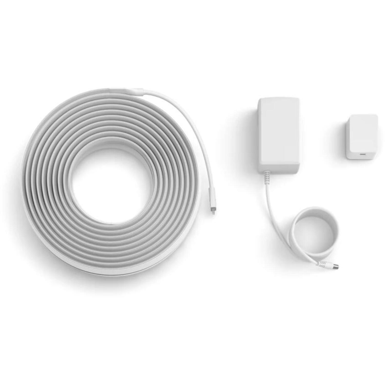 Philips Hue Flux Base Kit 8721103088512, 10м, 29Вт, 60Вт, 6500K, 2900лм, IP20, Zigbee, регулируемый (8721103088512)