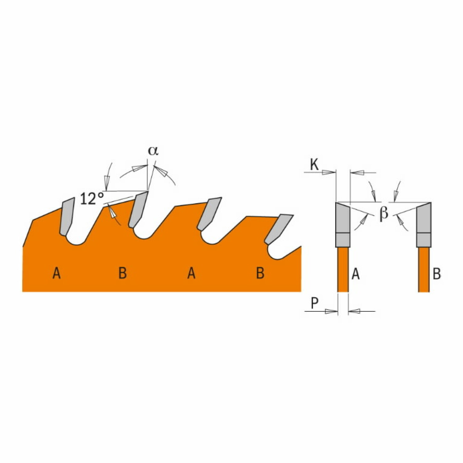 CMT Zāģripa kokam ITK-Plus 271.165.24H, 165x20mm, Z24, mīkstam un cietam kokam, saplāksnim (271.165.24H)