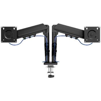Tracer monitors ar divām Armflex stiprinājumiem TRAUCH47660, 90.9mm, 340mm, 57cm, 18kg, melns, VESA 100x100mm, 90-45° slīpums (TRAUCH47660)