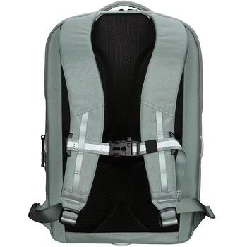 Targus Рюкзак Work+ Play Flex TBB65905GL, 15-16in, 15L, 40.6cm, зеленый, переработанные материалы, ремень Multi-Flex (TBB65905GL)