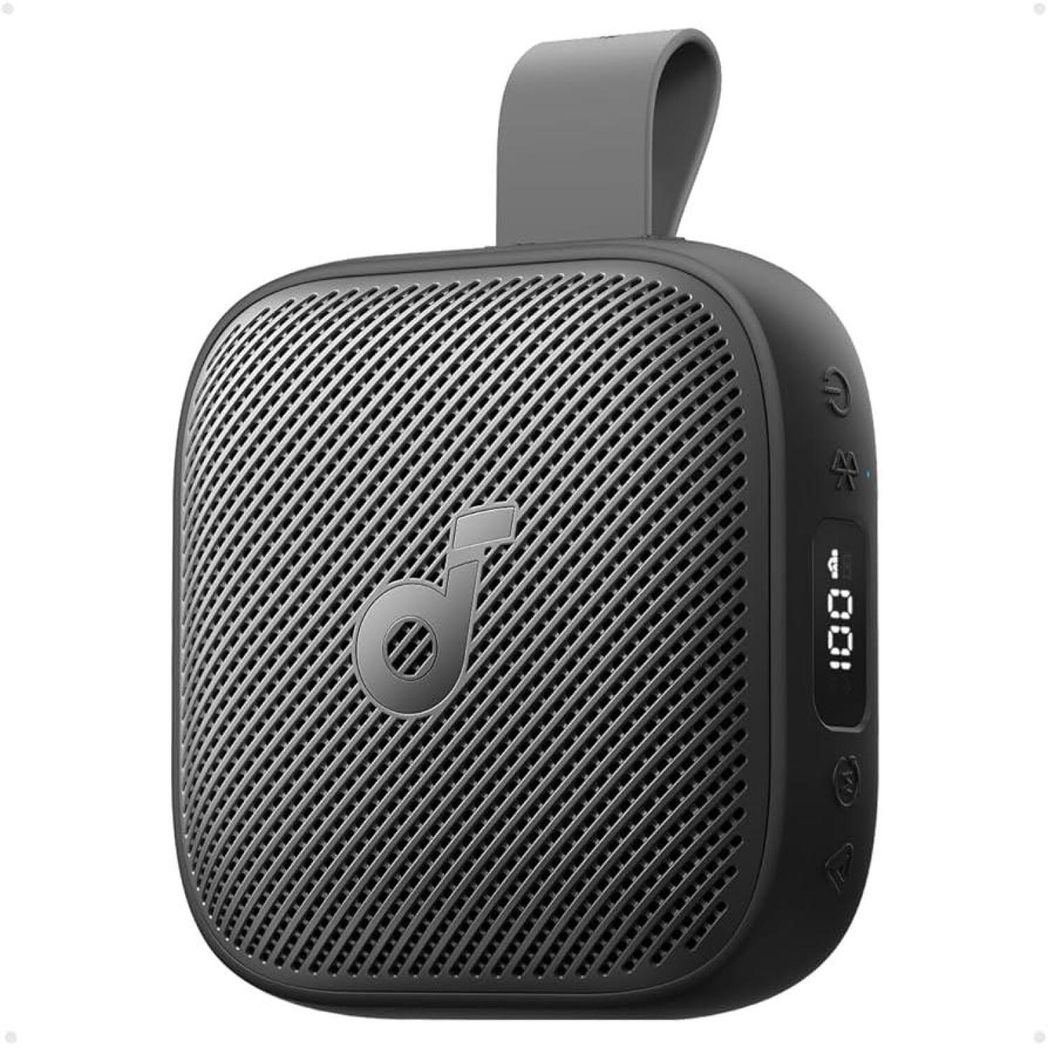 Anker Soundcore колонка Boom Go 3i D5103010, 15 Вт, Bluetooth 6.0, 24 ч, водонепроницаемая, портативная, черная (D5103010)