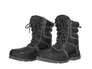 Geko darba apavi G90562-46, S3, CE EN ISO 20345:2011, PU, melni, SRC, E, FO, perforācijas izturība (G90562-46)