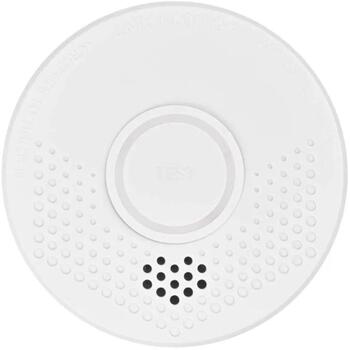 Emos Датчик дыма TSS910B P56503X, 101×36mm, 10 лет, 1×9V, 5–95%, 0–40°C, оптический и звуковой, >85dB (P56503X)