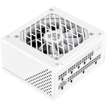 Gamemax barošanas bloks GS 750G WH, 750 W, SFX, balts, pilnībā modulārs, 1 x 24 pin ATX, 2 x 8 pin, 3 x PCIe, 4 x SATA (GS 750G WH)