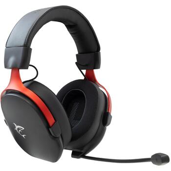 White Shark Наушники FOX-B, 280г, Черный, 32Ω, 20Hz-20KHz, 40mm драйверы, многопозиционный микрофон, регулятор громкости (FOX-B)
