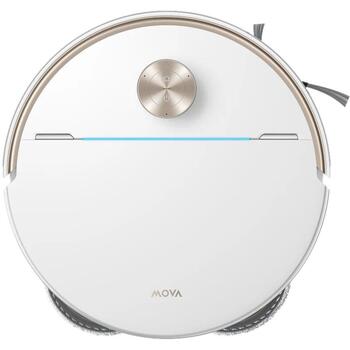 MOVA V70 Ultra Complete | Robotic Vacuum Cleaner | Wet&Dry | 6400 mAh | Dust capacity 3.5 L | 40000 Pa | White (V70 Ultra Complete White)