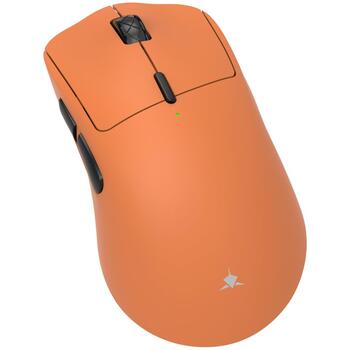 White Shark игровая мышь TOR WGM-5024 TOR-O, оранжевая, 6200-12000 DPI, 1000 Hz, 6 кнопок, 300 mAh, 1,5 м, 50 г, BT 5.1, RF 2 (TOR-O)