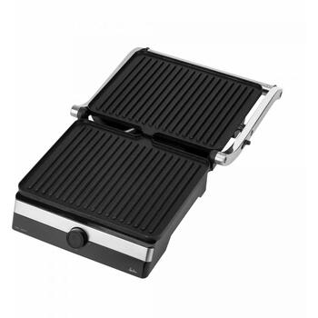 Jata Гриль JEGR1596, 2000W, 230V, 29x23,6см, поцарапанные пластины, наклонная верхняя пластина, антипригарное покрытие (JEGR1596)